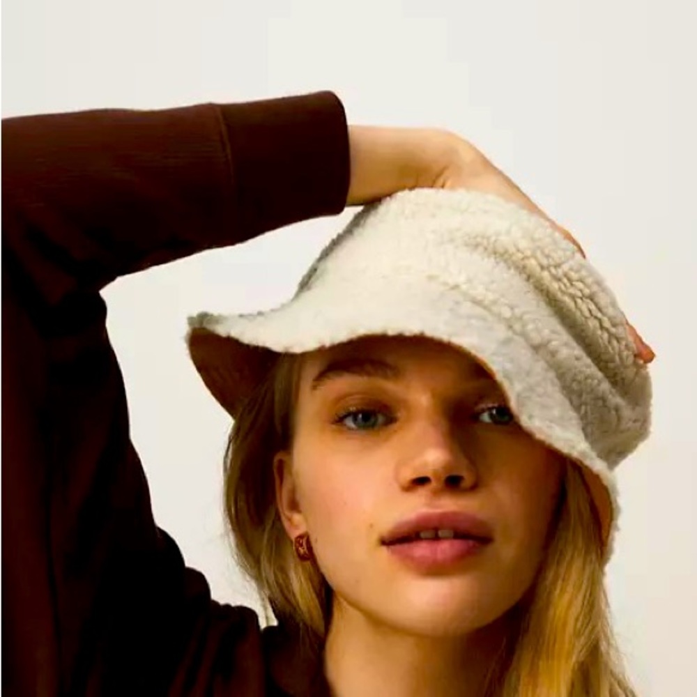 ❤️ Madewell Reversible Sherpa Bucket Hat ❤️